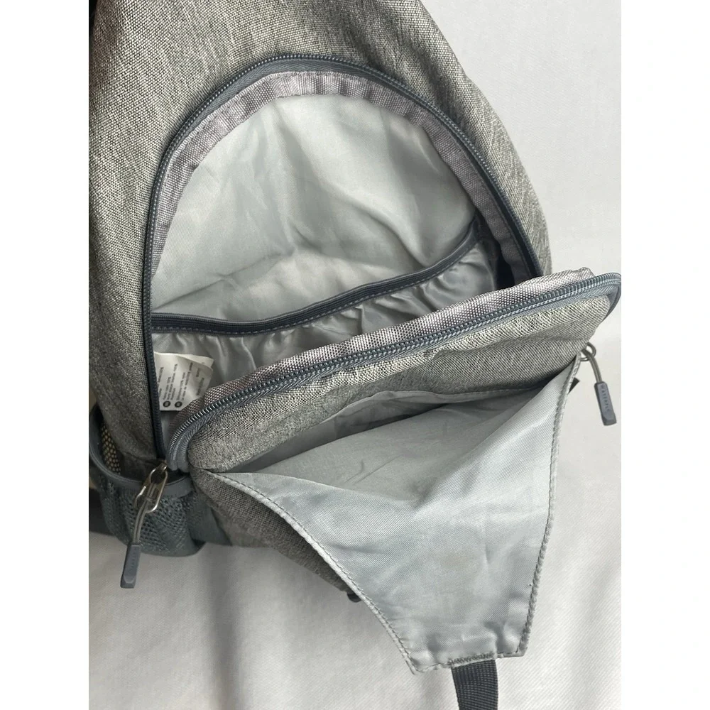 Waterfly Crossbody Sling Backpack Gray Travel Hiking Chest Bag Active Daypack